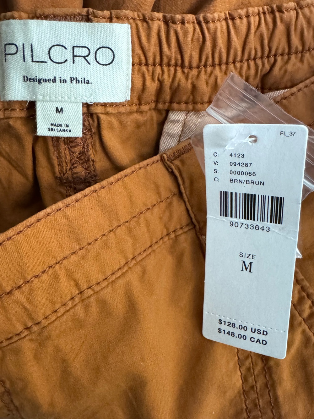 Anthropologie Pilcro Tactical Utility Pants Medium NWT - Picture 10 of 11